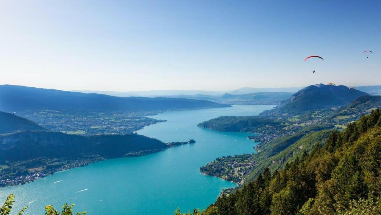 La Costiere Du Lac - Annecy - Vieille Ville, Plage, Garage Bagian luar foto